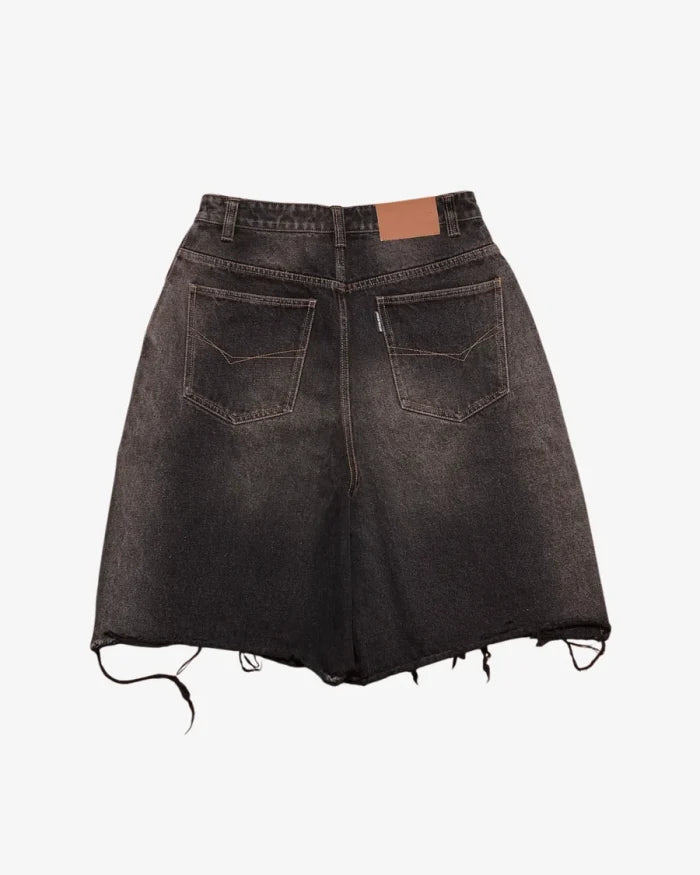 Bottega Desires 182 Shorts (Half Washed Black)