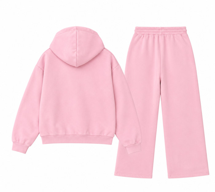 Bottega Desires Pink tech Tracksuit