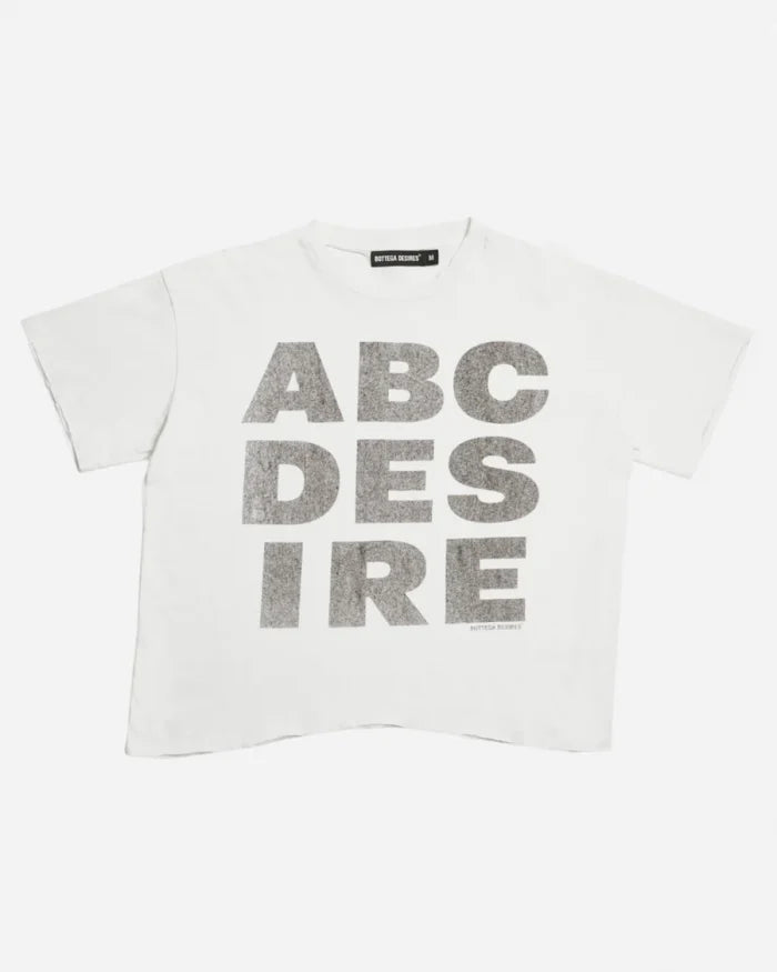 Bottega Desires ABC Desires Tee (White)
