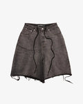 Bottega Desires 182 Shorts (Half Washed Black)