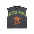 BOTTEGA DESIRES UNRULY DESIRES SLEEVELESS T-SHIRT