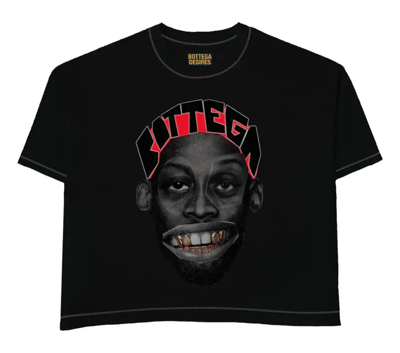 BOTTEGA DESIRES RODMAN T-SHIRT (BLACK)