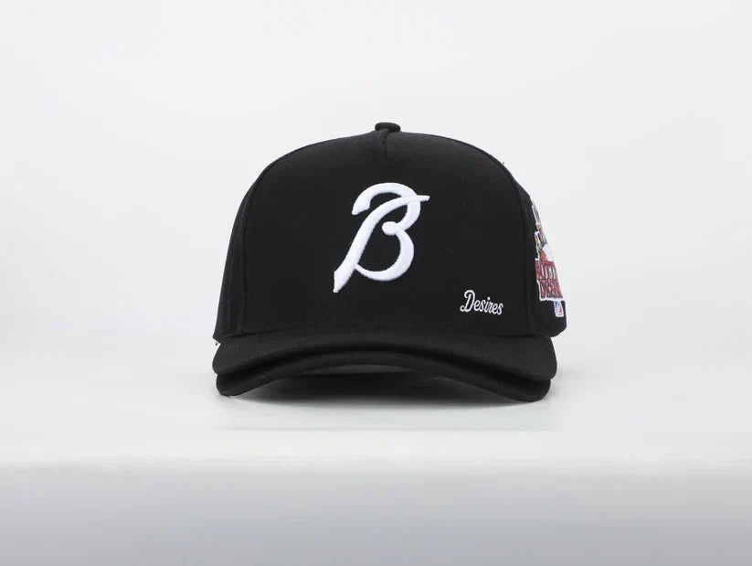 Bottega Desire DOUBLE BRIM HAT (BLACK)